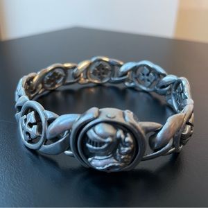 STAR KNIGHTS | by Stephen Philip Star | Multi-Link Silver Bracelet